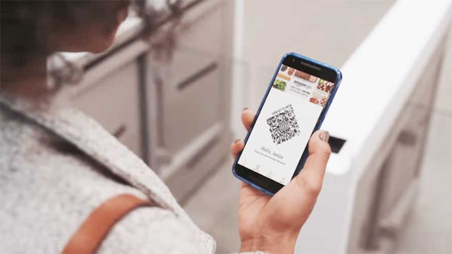 amazon sử dụng mã qr